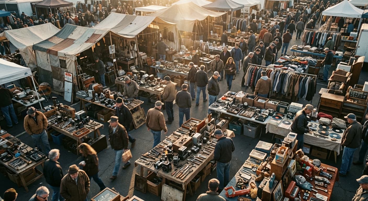 How to Spot the Good Stuff at a Swap Meet